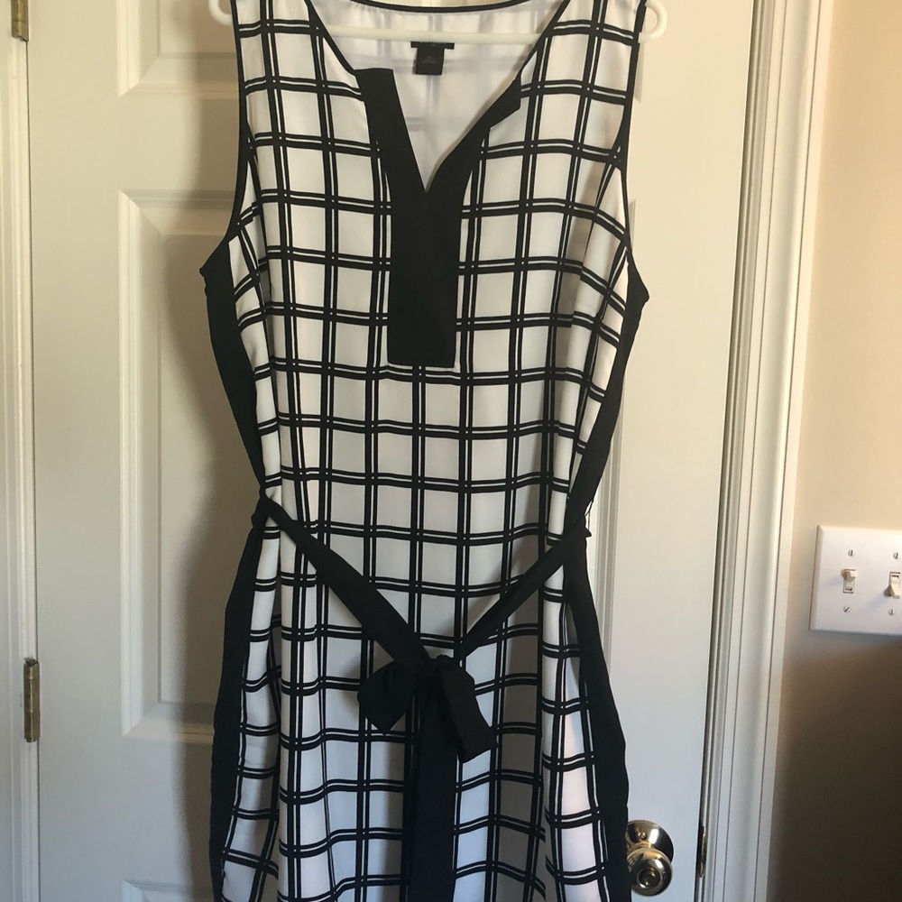 Ann Taylor - sleeveless tunic dress - size XL